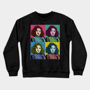 Jinkx Monsoon Chritmas Holiday 80s Pop Art Style Crewneck Sweatshirt